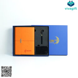 Set sổ bút namecard GS119 Vân Đồn_vivagift