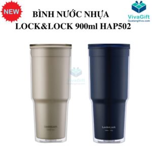 Ly Nhựa AS 2 Lớp LocknLock 900ml HAP502 In Logo Công ty