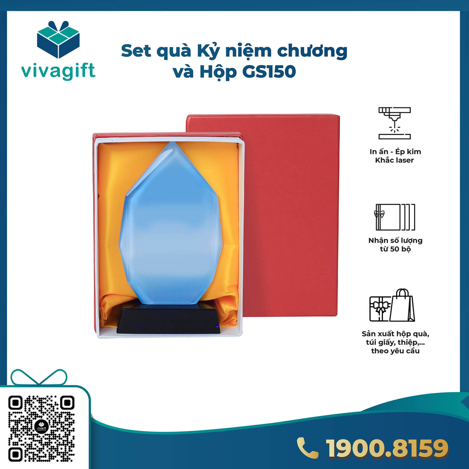 Set Quà Tặng Kỷ Niệm Chương GS150 1