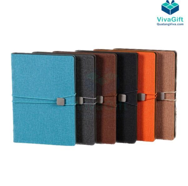 Sổ Tay Bìa Còng Gập 2 B039 In Logo Theo Yêu Cầu
