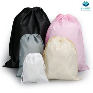 Túi Vải Không Dệt Dây Rút TKD109 In Logo