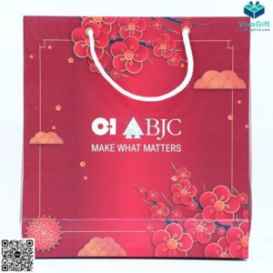 Túi Giấy Couche Đựng Hộp Quà Tặng Có Quai Xách TG05-3 In Logo OffsetIMG_1264