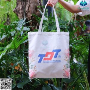 Túi Vải Bố Có Quai Xách In Logo TDT TVC01-1 (11)