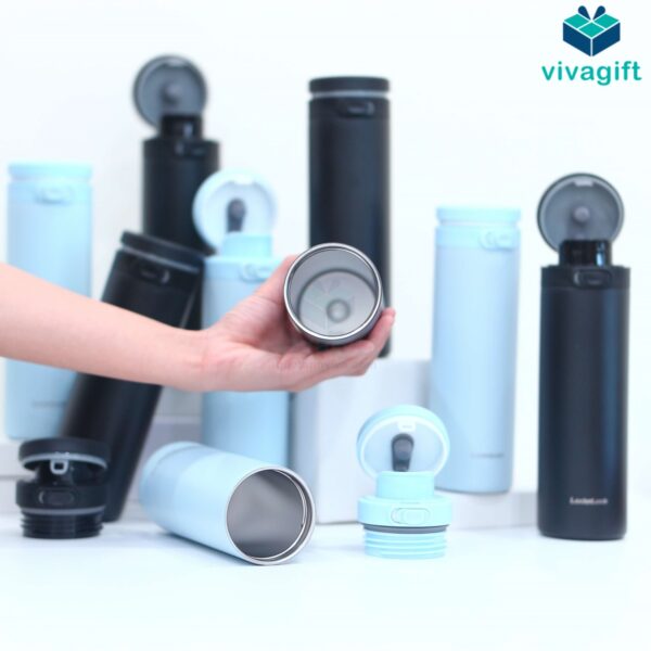 Bình Giữ Nhiệt LocknLock 430ml LHC3274 Silhouette One Touch - Hình ảnh 7