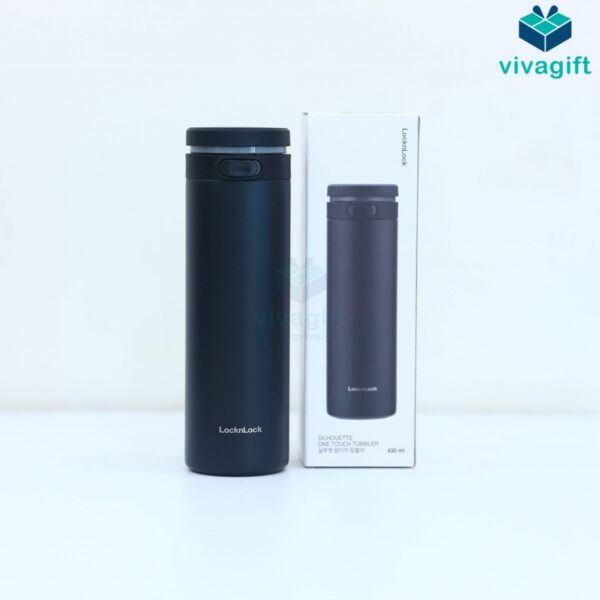 Bình Giữ Nhiệt LocknLock 430ml LHC3274 Silhouette One Touch - Hình ảnh 14