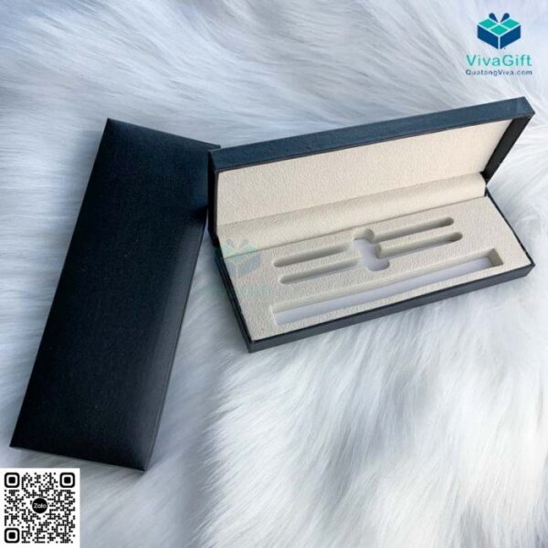 Hộp Đựng Bút Và Ruột Nắp Gập HV07 In Logo 9