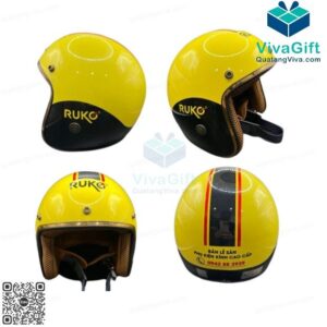 Mũ Bảo Hiểm 3/4 Không Kính BH016- 6