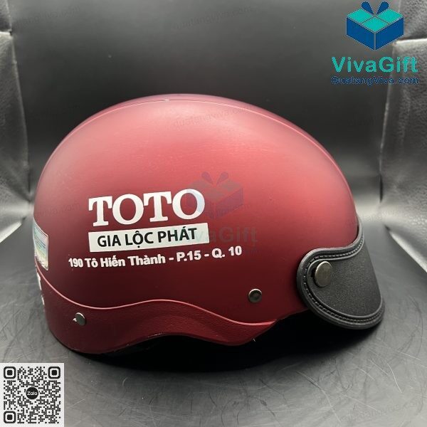 Mũ Bảo Hiểm Nửa Đầu BH010-7 Nhựa ABS