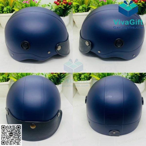 Mũ Bảo Hiểm Nửa Đầu Nhựa ABS BH010-10