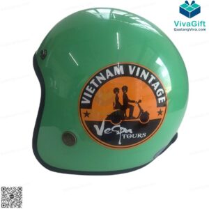 Nón Bảo Hiểm 3/4 Sơn Bóng BH016-7 1