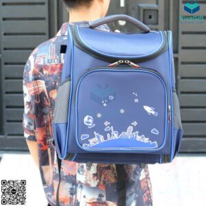 Balo Chống Gù Cho Học Sinh Tiểu Học In Logo BL109Bản sao của IMG_3647