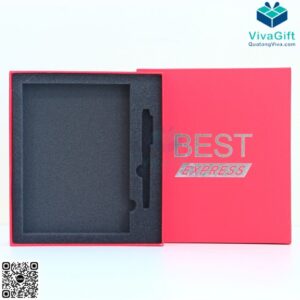 Hộp Âm Dương Đựng Set Sổ Tay Và Bút HAD04-1 In Logo 2