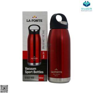 Bình Giữ Nhiệt Lafonte 532ml Nắp Có Quai Xách 011037-RED