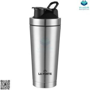 #1 Bình Lắc Giữ Nhiệt Shaker 750ml Inox Lafonte 001755