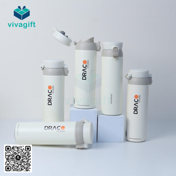 Bình Giữ Nhiệt Lock&Lock 450ml LHC3240 Wannabe One Touch 5