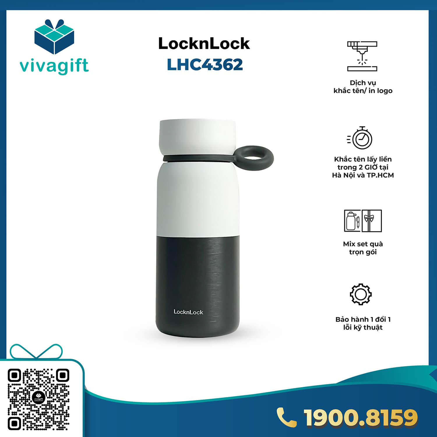 Bình Giữ Nhiệt LocknLock 480ml LHC4362 1