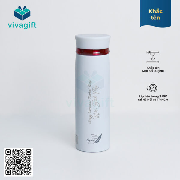 Bình Giữ Nhiệt Lock&Lock 450ml LHC4131 Feather Light 8