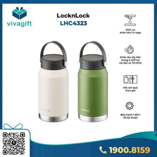 Bình Giữ Nhiệt Lock&Lock Inox 304 Slo Handle Tumbler 500ml LHC4323