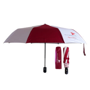 Ô Dù Cầm Tay Gấp 3 Tự Động 1 Chiều R=55cm 8 Kèo D011