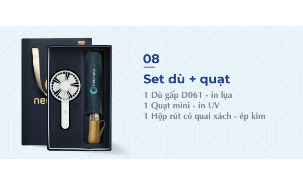 Set Dù + Quạt