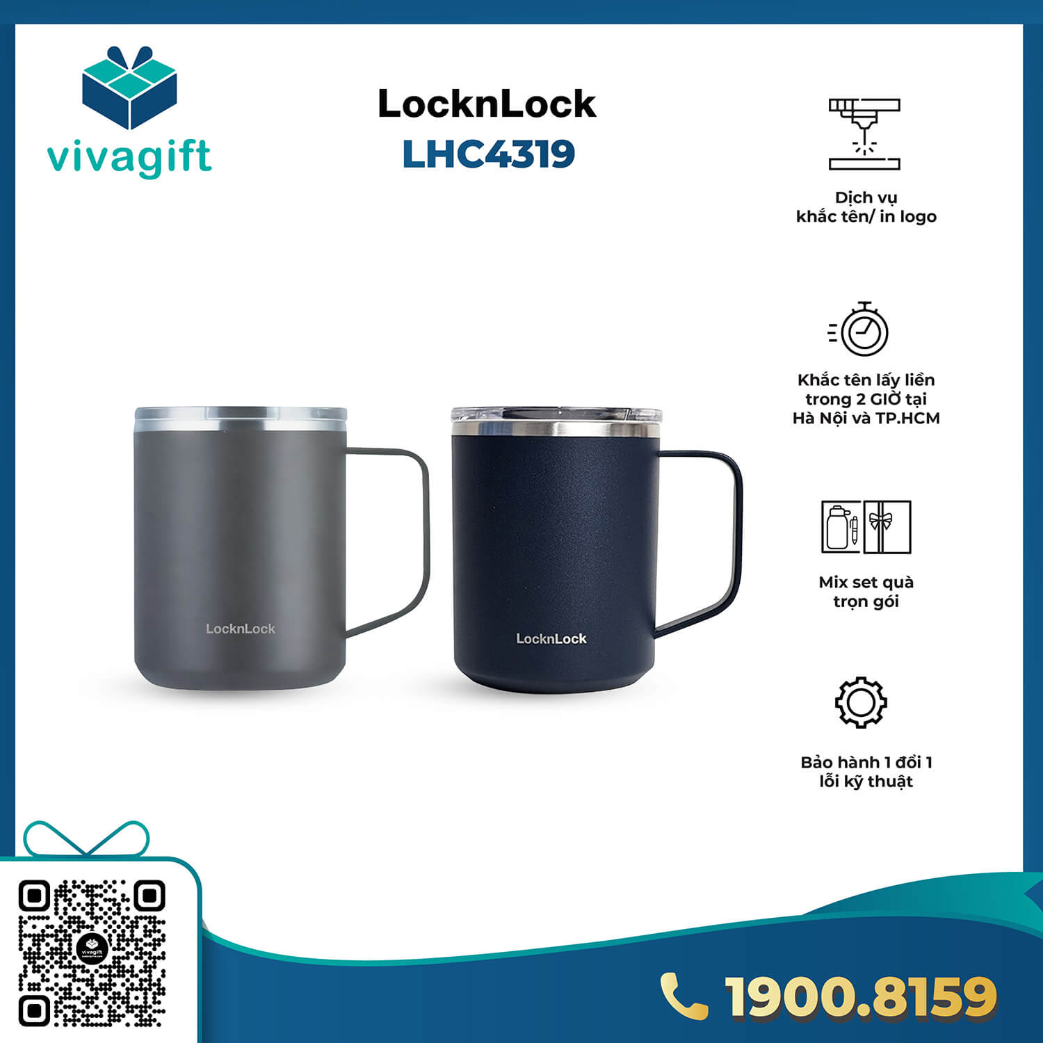 ly giu nhiet locknlock inox 304 380ml bell tumbler lhc4319 3 VivaGift