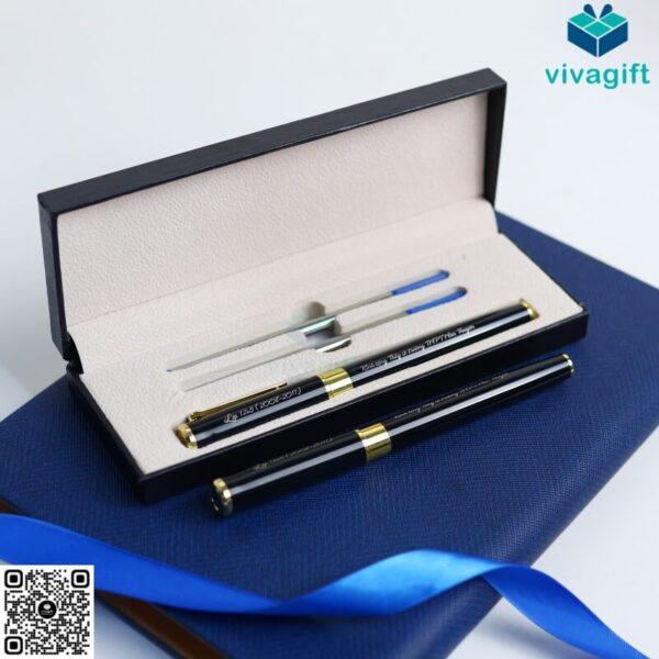 Set Quà Tặng 20/11 Bút Kèm 02 Ngòi S4807 - Quà tặng Viva