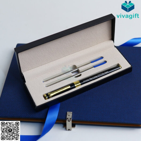 Set Quà Tặng 20/11 Bút Kèm 02 Ngòi S4807 - Quà tặng Viva