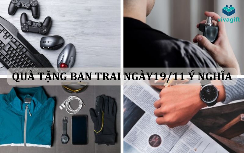 19/11 Nên Tặng Gì Cho Bạn Trai? 20+ Gợi Ý Quà Tặng Ý Nghĩa Nhất - Quà tặng Viva