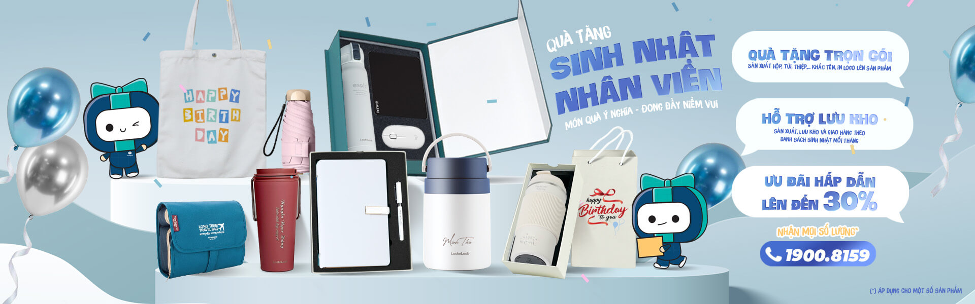 Quà tặng sinh nhật nhân viên