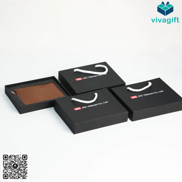 Set Quà Ví Da Và Hộp Đựng GS177 4