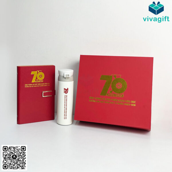 Set Quà Sổ + Bình + Hộp GS183 - Hình ảnh 2