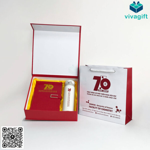 Set Quà Sổ + Bình + Hộp GS183 - Hình ảnh 4