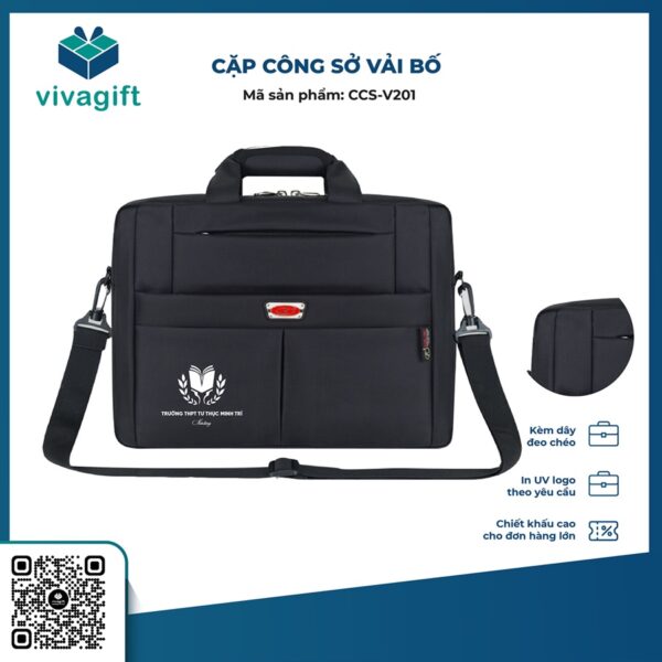 Cặp Công Sở Vải CCS-V201 - Hình ảnh 3