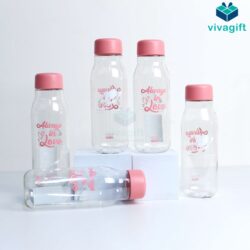 Bình nước nhựa LockLock in logo theo yêu cầu