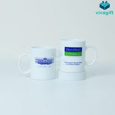 Ly sứ quà tặng, in logo công ty theo yêu cầu – Quatangviva.com