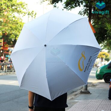 Ô dù cầm tay gấp ngược in logo theo yêu cầu