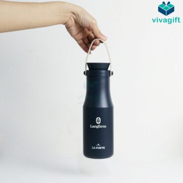Set quà bình giữ nhiệt + hộp quai xách GS180 – Quatangviva.com