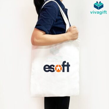 Túi vải in logo, túi vải canvas in logo theo yêu cầu – Quatangviva.com