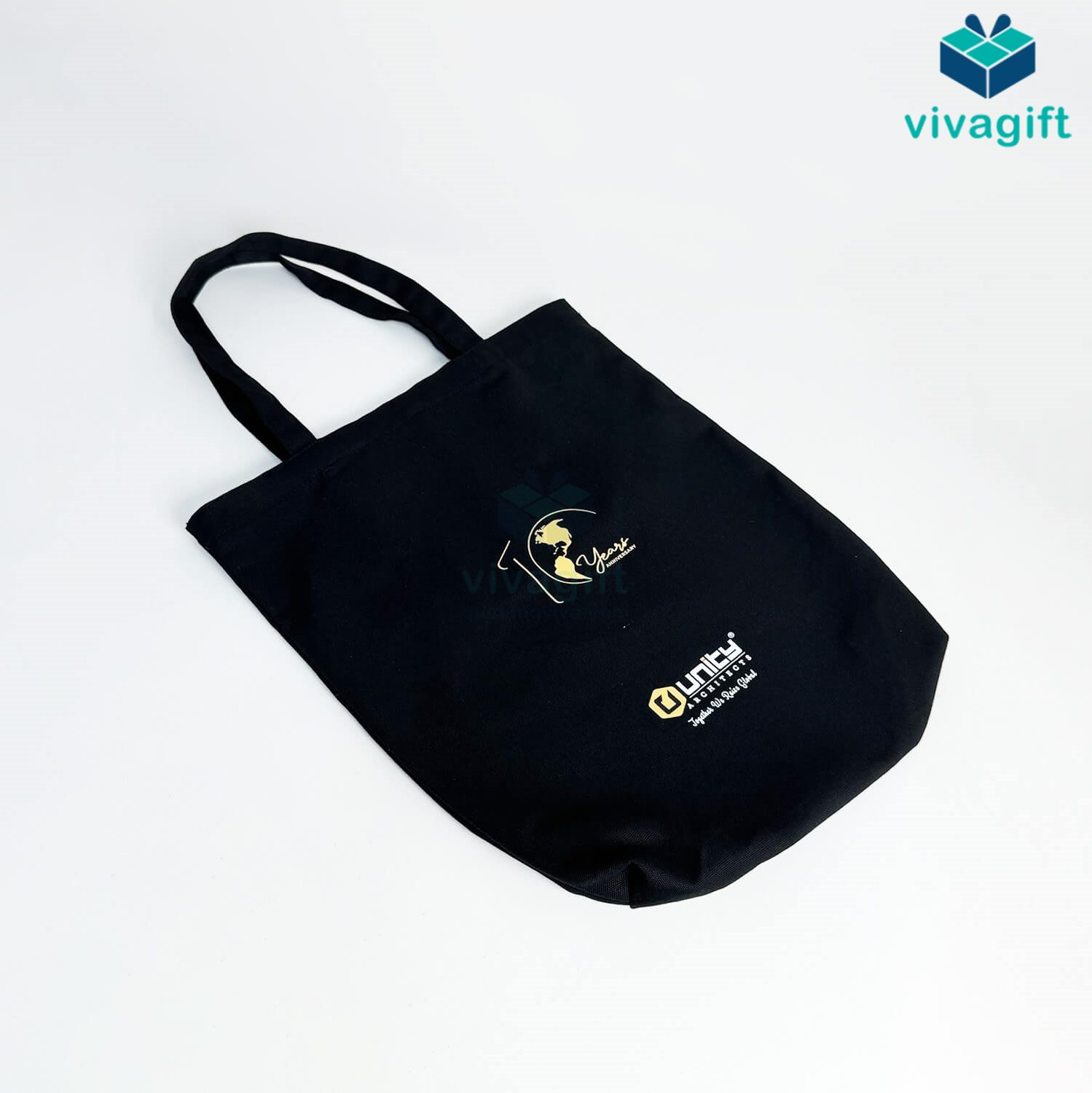 Túi vải in logo, túi vải canvas in logo theo yêu cầu - Quatangviva.com