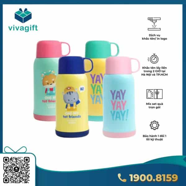Bình Giữ Nhiệt Trẻ Em LocknLock 550ML - Victory Kids LHC1475 - Hình ảnh 7