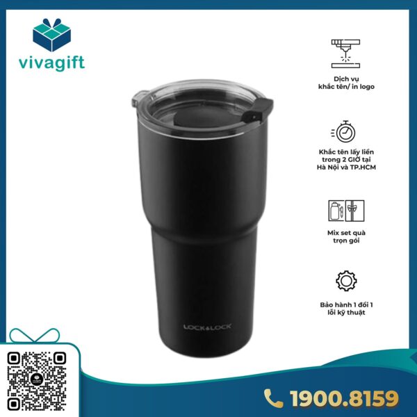 Bình Giữ Nhiệt Lock&Lock Swing Tumbler - 350Ml LHC4179BLK
