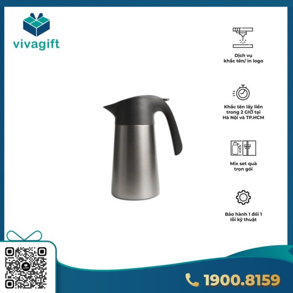 Bình giữ nhiệt LocknLock Simple Coffee Pot;1.6L 2 LHC1480 - Hình ảnh 5