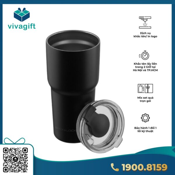 Bình Giữ Nhiệt Lock&Lock Swing Tumbler - 350Ml LHC4179BLK - Hình ảnh 7