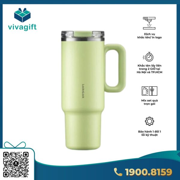 Bình giữ nhiệt LocknLock Balance Grip tay cầm chống trượt, 2 dung tích (900ml-1.2L) LHC4398