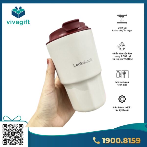 Bình giữ nhiệt LocknLock Vacuum coffee 450ml LHC4340 - Hình ảnh 6