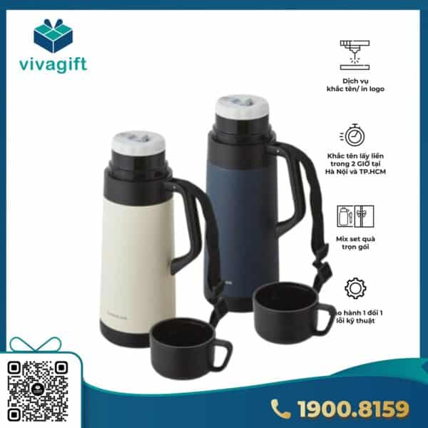 Bình Giữ Nhiệt Locknlock Easy Outdoor Vacuum Bottle 1.8L LHC1485 - Hình ảnh 4