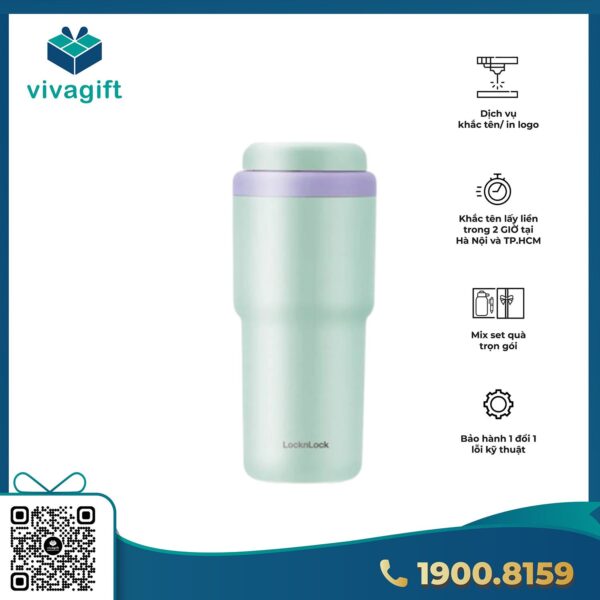 Bình Giữ Nhiệt LocknLock Daily Macaron Tumbler 480Ml LHC3292 - Hình ảnh 6
