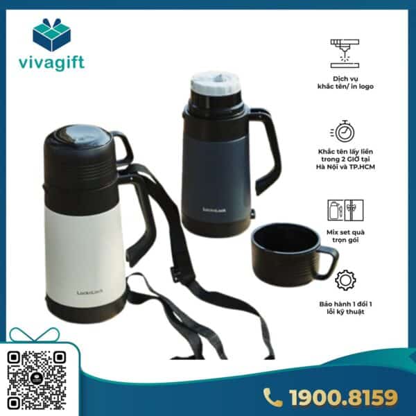 Bình Giữ Nhiệt Locknlock Easy Outdoor Vacuum Bottle 1.2L LHC1484 - Hình ảnh 3