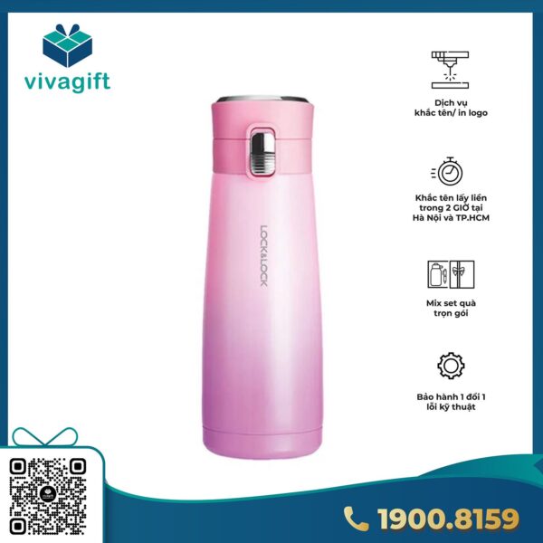 Bình Giữ Nhiệt Holiday Sunset I.D Tumbler 450ml - LocknLock LHC3245 - Hình ảnh 7