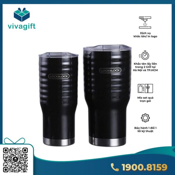 Bình Giữ Nhiệt LocknLock Wave Tumbler 750Ml LHC4148BLK - Hình ảnh 4